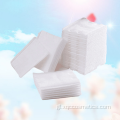Almofadas de algodón cosméticos para o coidado da pel